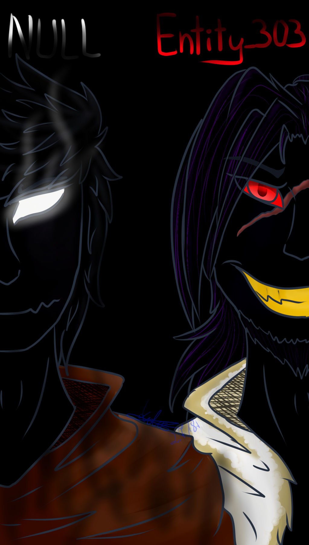 Null and Entity_303 by SonicaHedge on DeviantArt