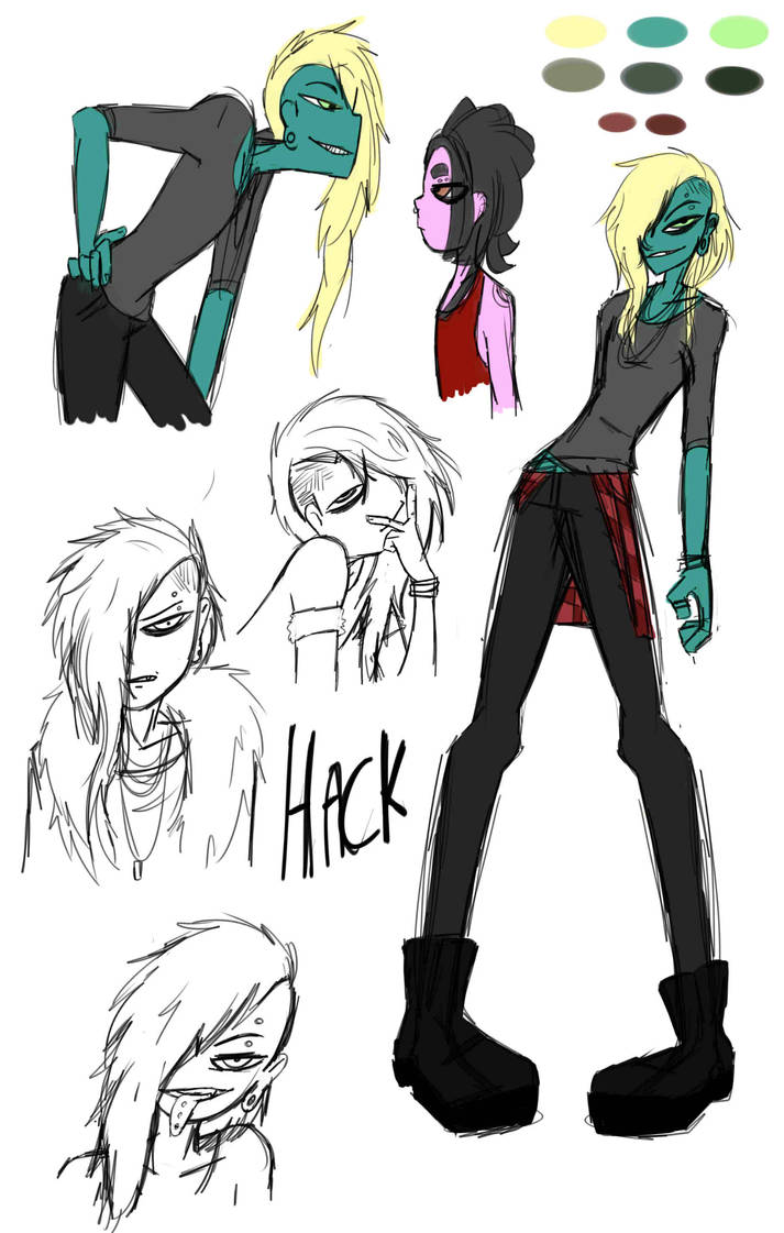 Hack (Character design) by JustGreta on DeviantArt