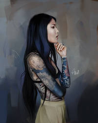 Anh Wisle - Portrait Painting