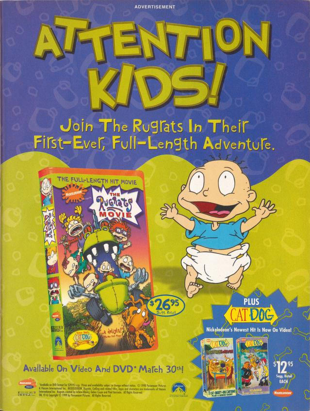 Rugrats the Movie VHS Advertisement by MediaBud on DeviantArt