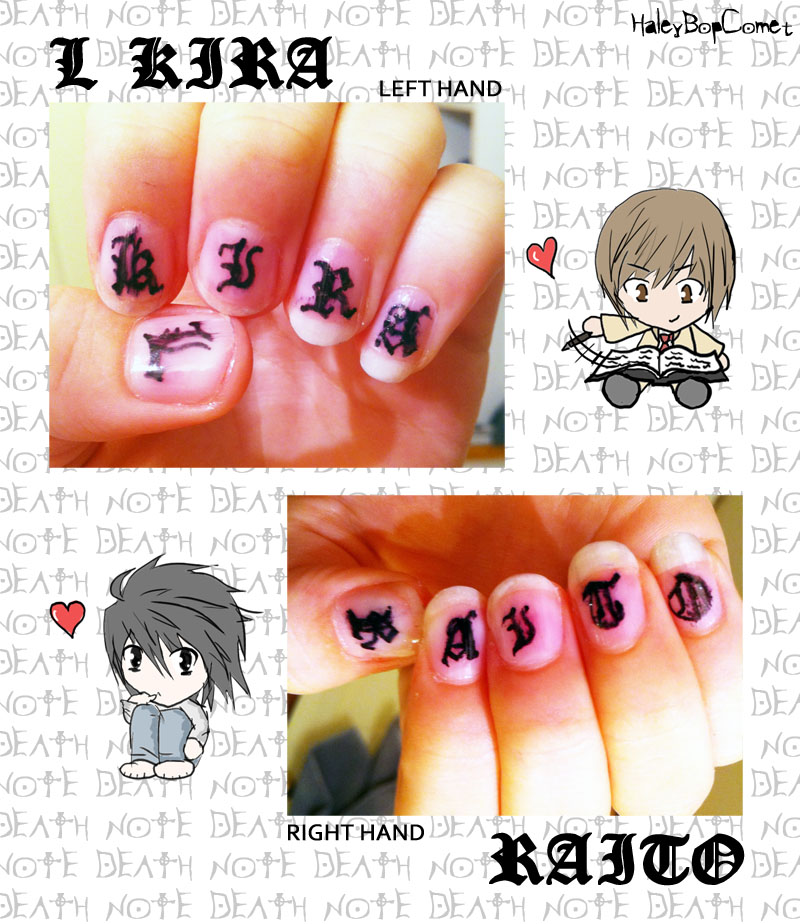 ..::Death Note Nails::..