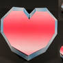 Heart Container Papercraft