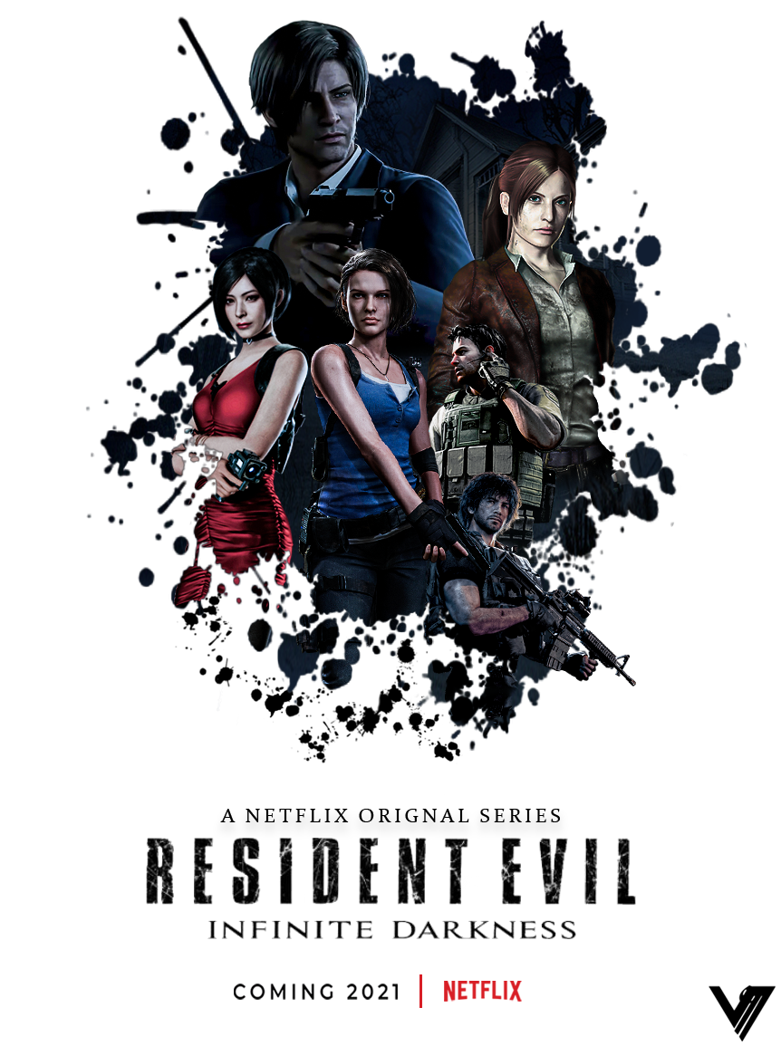 RESIDENT EVIL: Infinite Darkness Special character art featuring