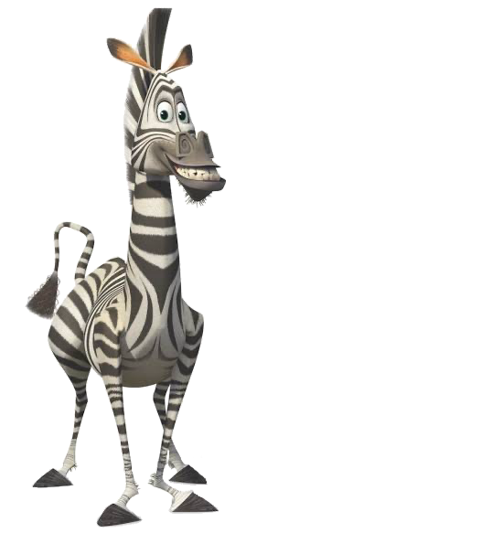 Marty the zebra png by Miguelucm on DeviantArt