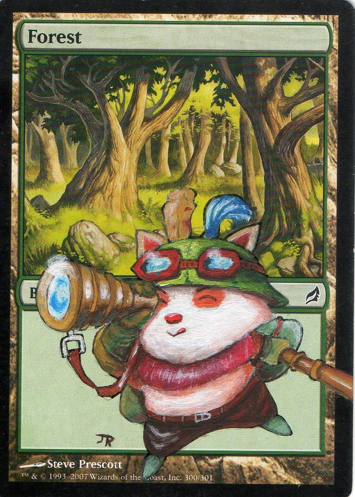 Capt'n Teemo on forest