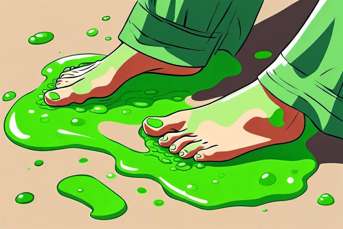 slime feet by lucymoody on DeviantArt