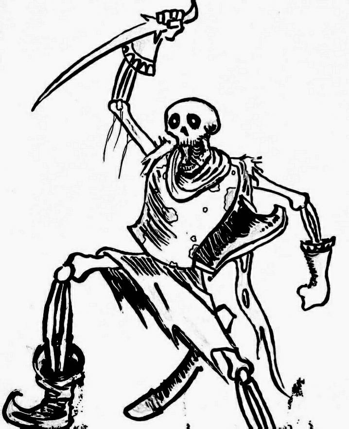 Skeleton Attack by benestro138 on DeviantArt