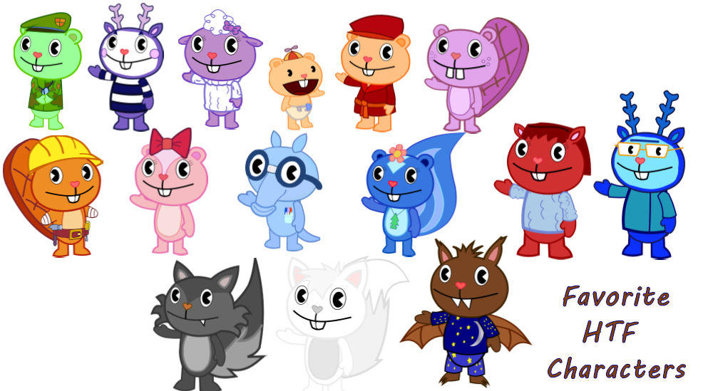 What is your favorite HTF Characters? by AdamFavorites on DeviantArt