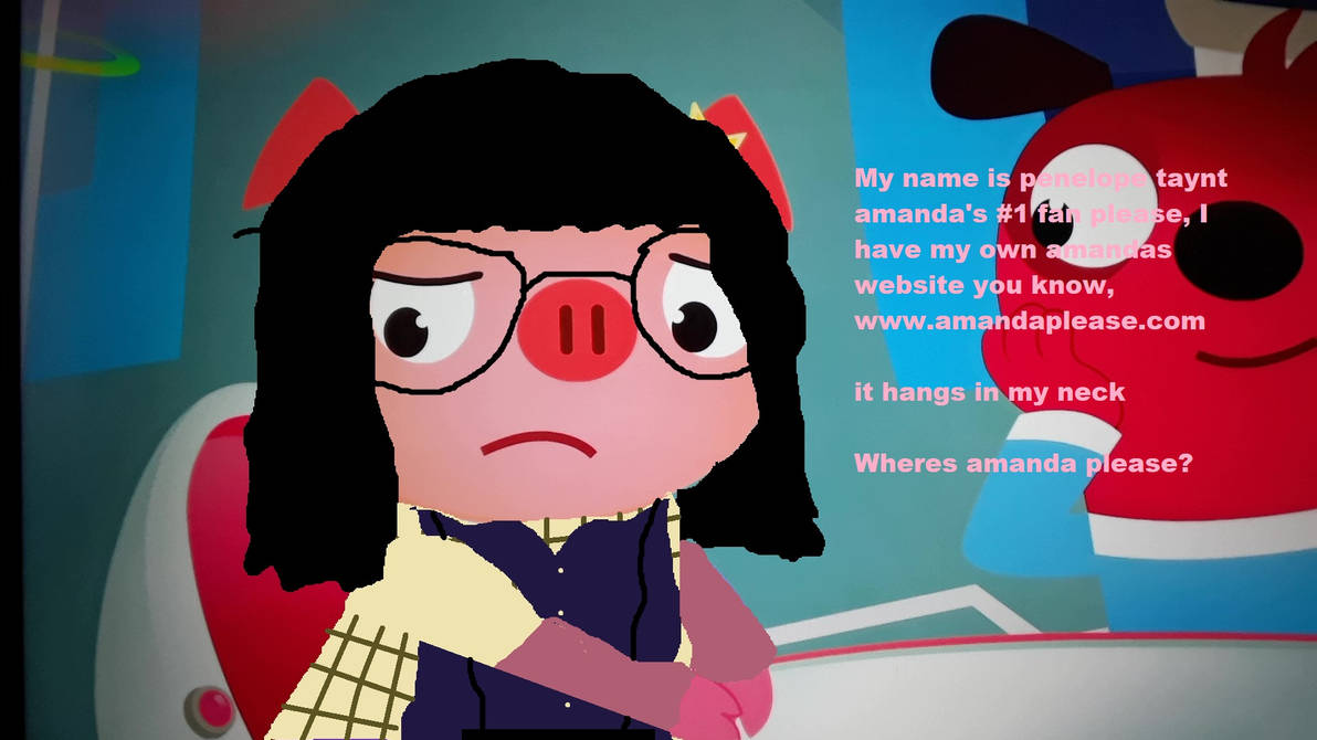 Sputnik as Penelope Taynt by AdamDraw1997 on DeviantArt