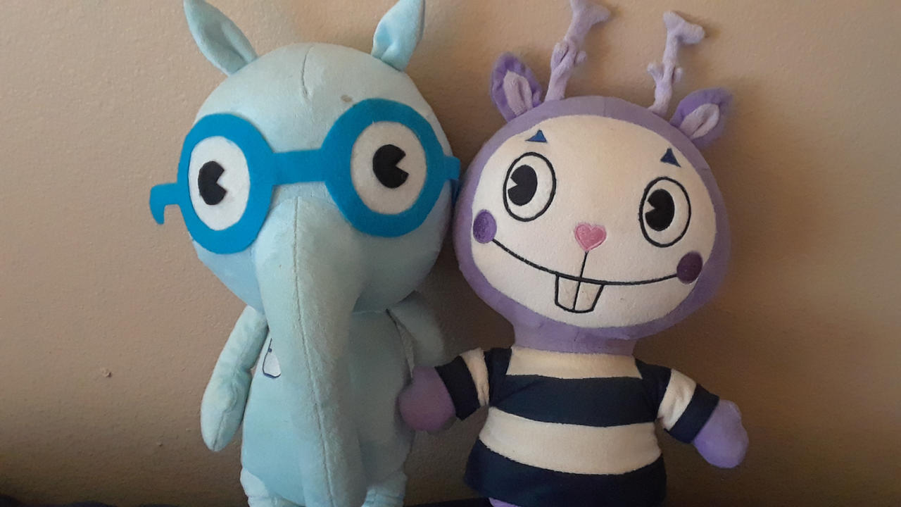 My favorite HTF characters Mime and Sniffles by AdamFavorites on DeviantArt