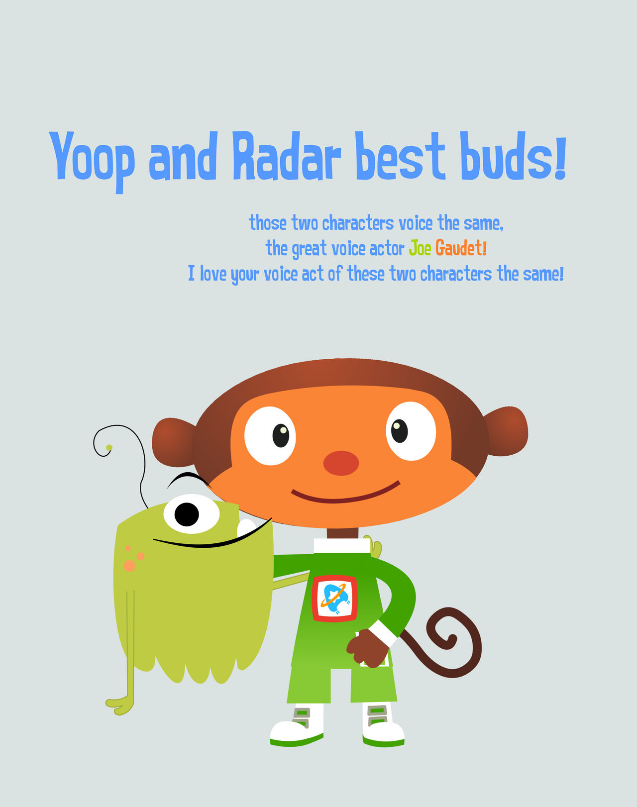 Yoop and Radar the best buds of same voices by AdamFavorites on DeviantArt
