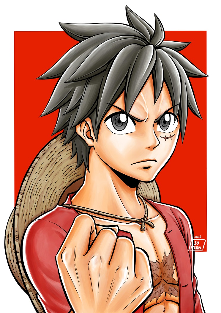 One Piece FanArt - Monkey D. Luffy by ioveen on DeviantArt