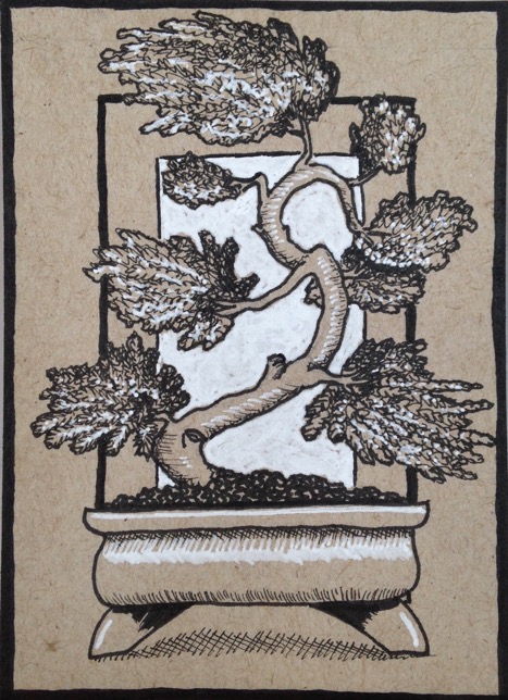 ACEO: Bonsai