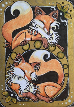 ACEO: Fox Fever