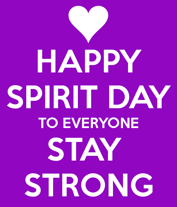 Happy Spirit Day!