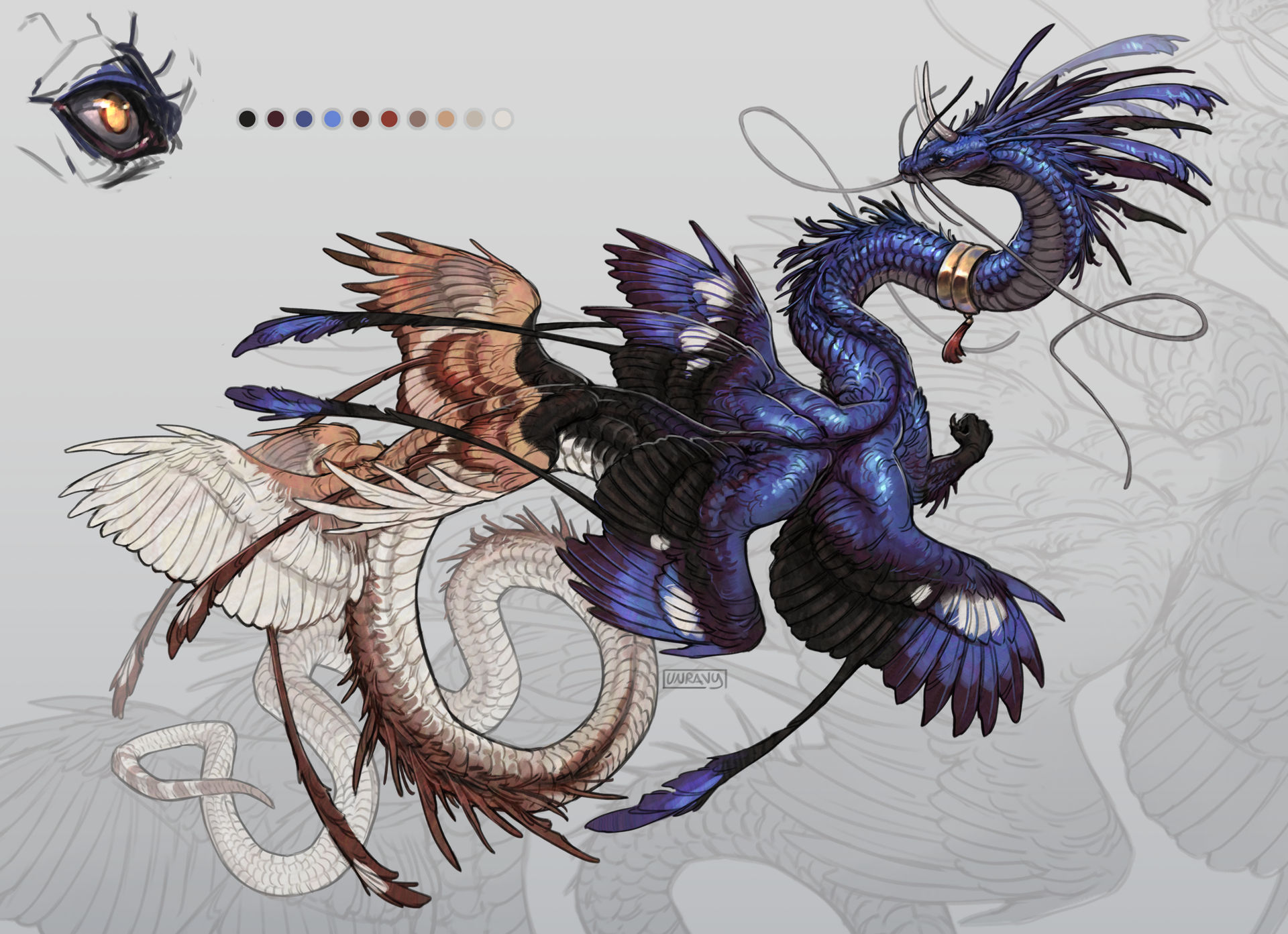Feathered Serpent Auction Closed By Unravyy On DeviantArt feathered-serpent-auction-closed-by-unravyy-on-deviantart