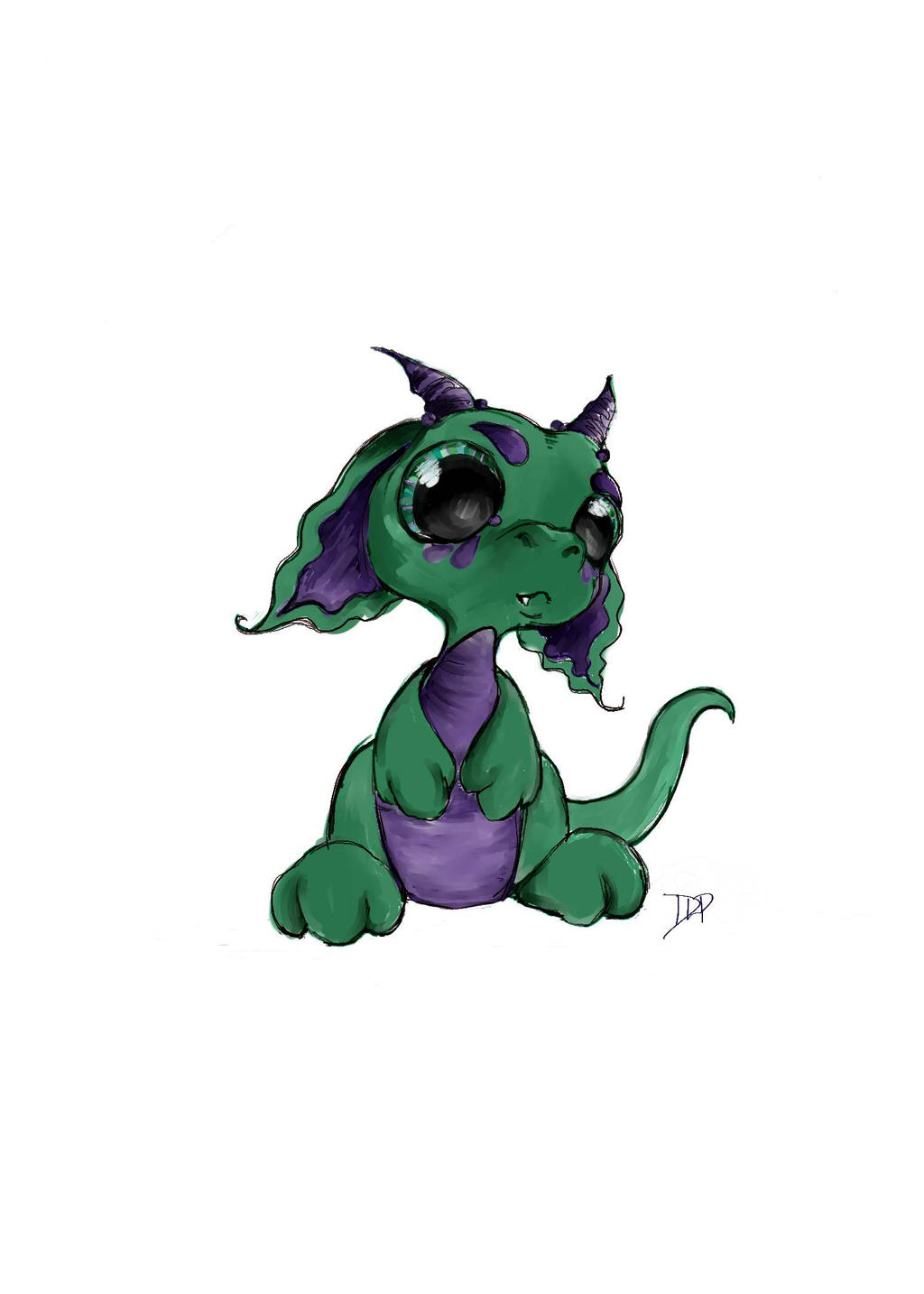 Bitty Dragon drawing