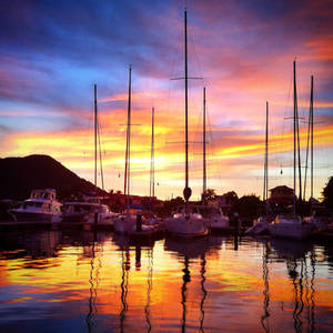 Caribbean sunset