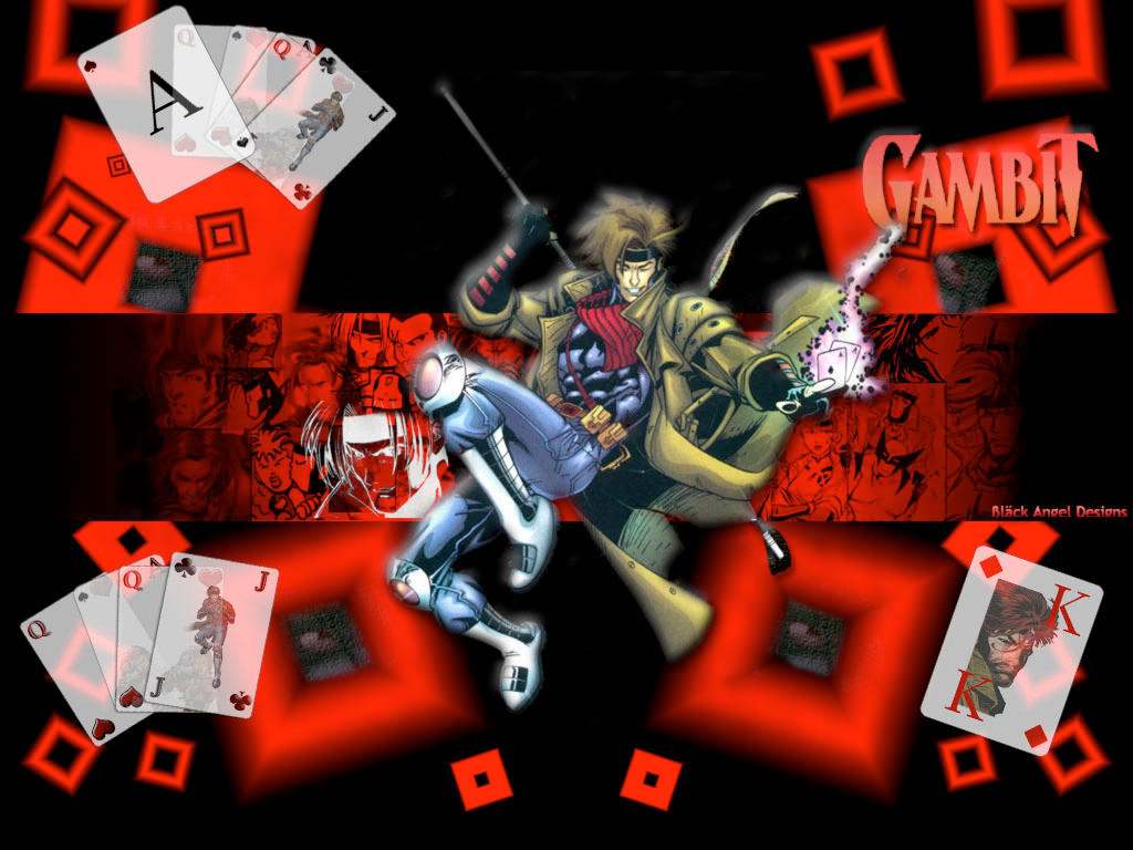 Gambit Colorblock Gambit Wallpaper by icedfyre on DeviantArt