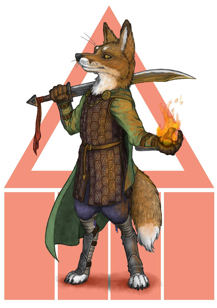 Fox character design by 5hape5hifter on DeviantArt