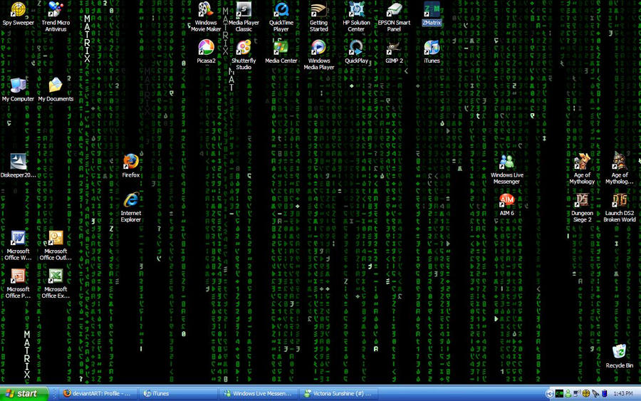 Desktop Matrix-style by THE-MATRIX-IZ-REAL on DeviantArt