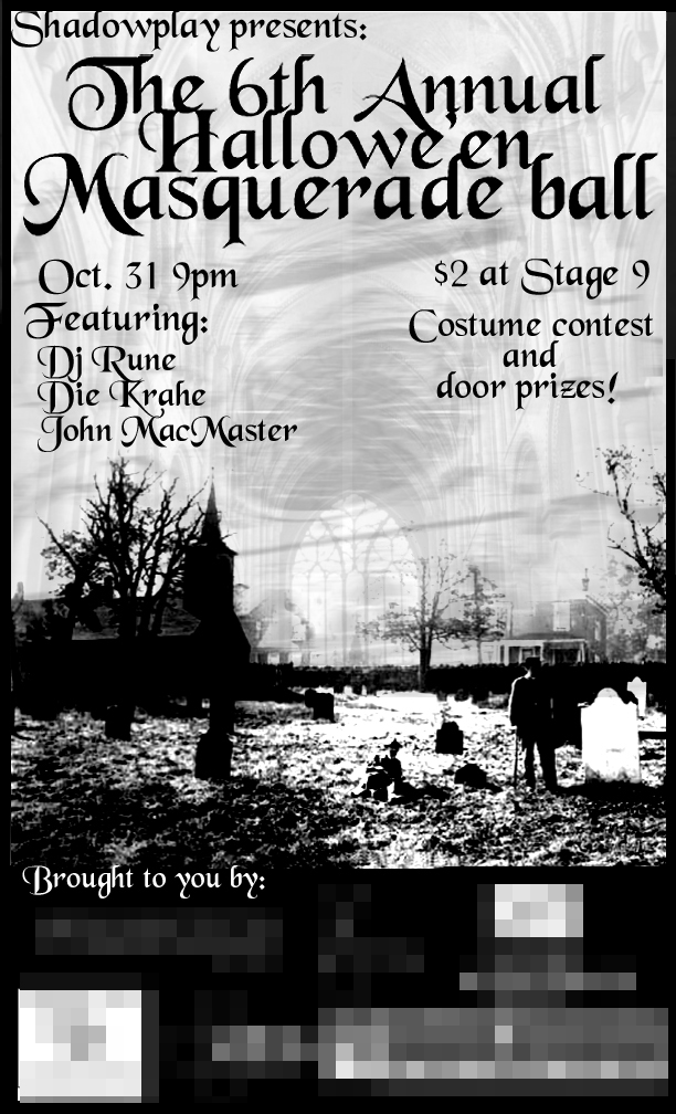 Shadowplay Hallowe'en poster by shadezero