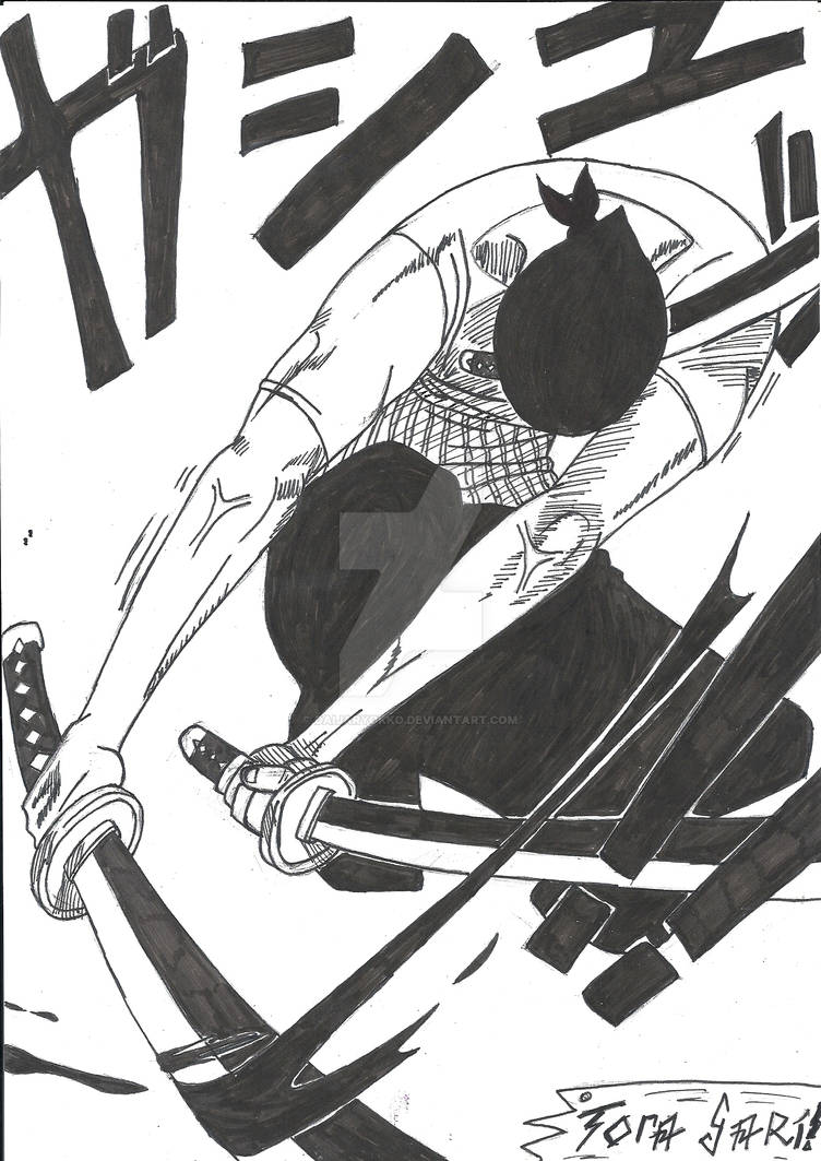 Roronoa Zoro Tora Gari By Daijaryokko On Deviantart Roronoa Zoro Tora Gari By Daijaryokko On Deviantart