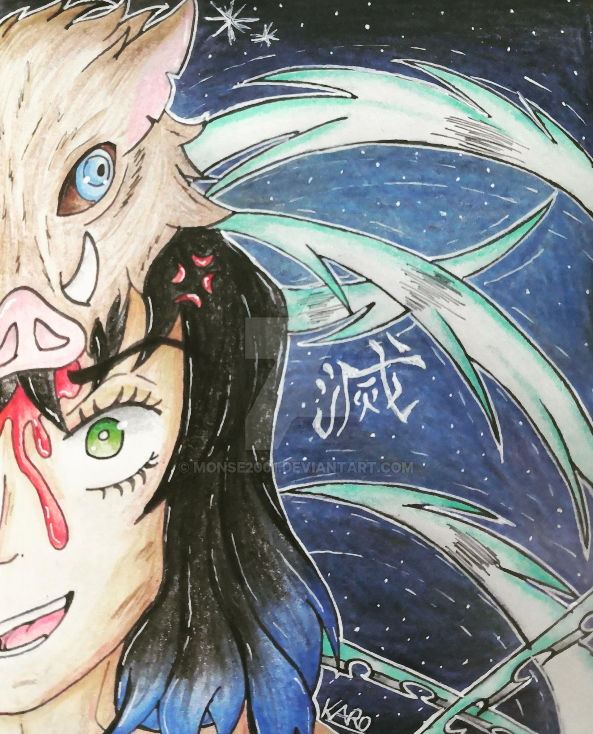 Inosuke by Monse2001 on DeviantArt