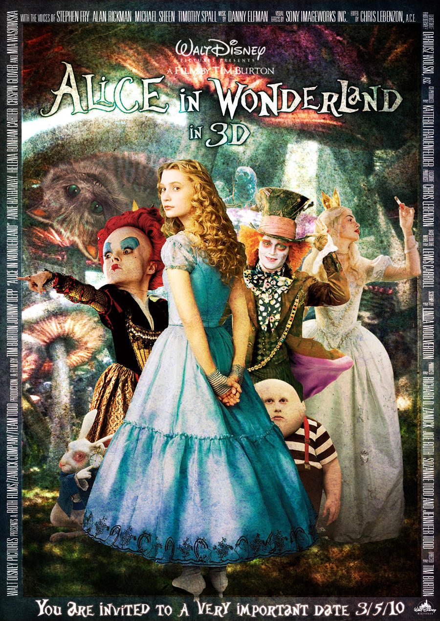 Alice In Wonderland Posters