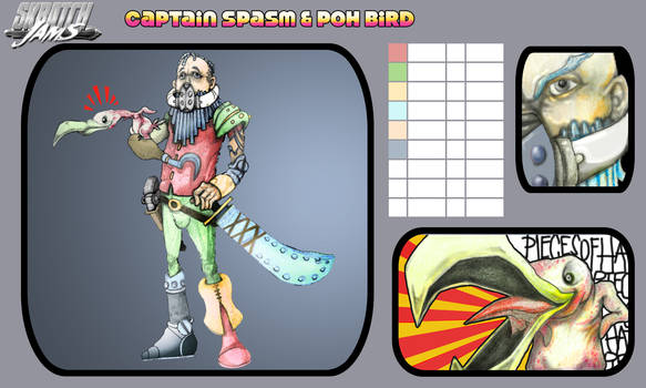 Captain Spasm and POH Bird