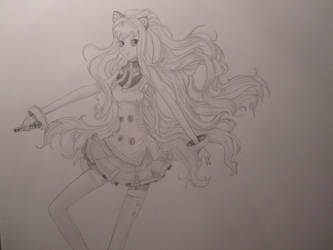 SeeU drawing