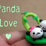 Panda Love Figurine