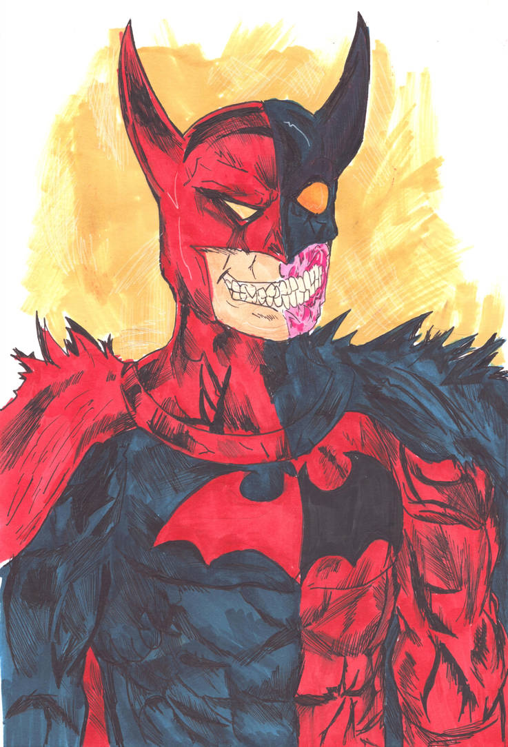 Batsuits Deviantart batsuit Two-Face by Solarzilla on DeviantArt