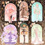 (6/6 OPEN) Adopts Sale! Set price