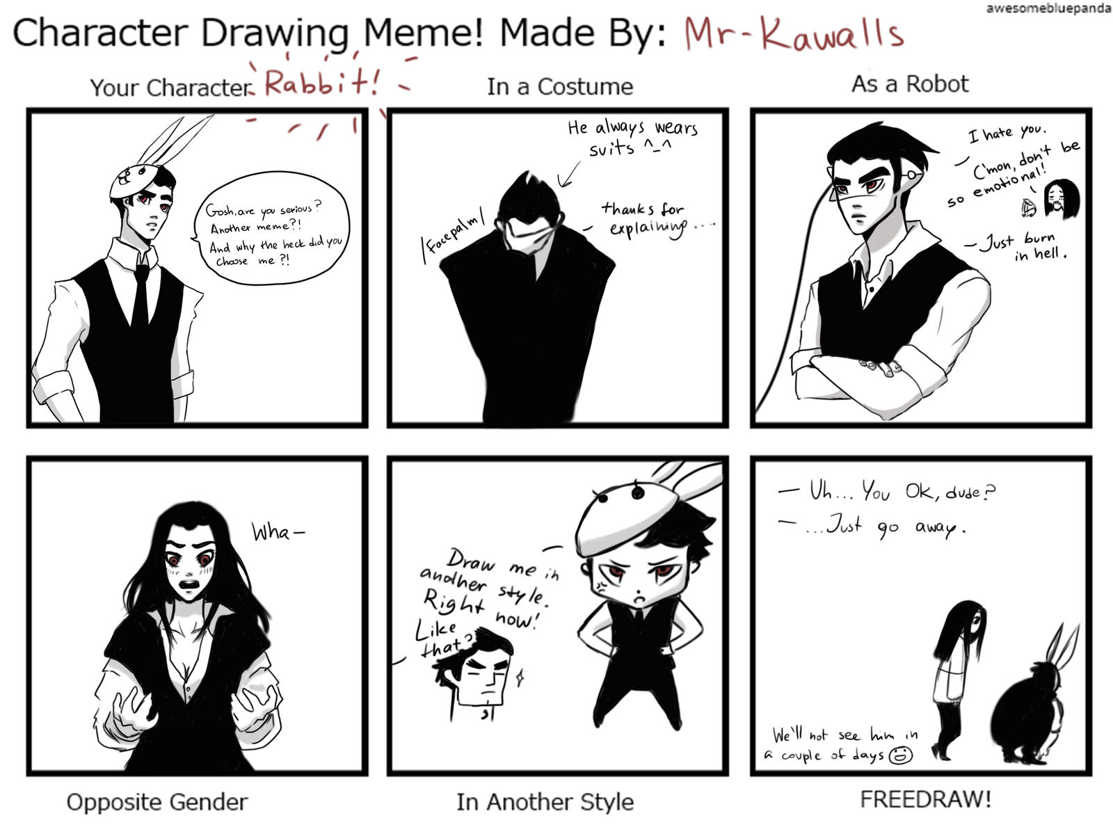 Meme Chacter Character meme by Mr-Kawaiis on DeviantArt