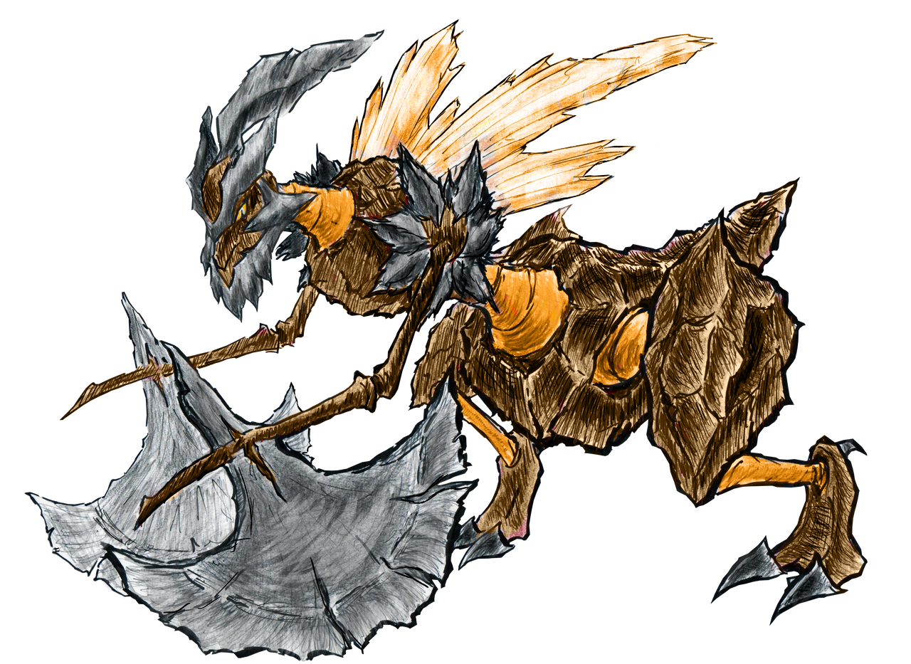 A Bug Of Axe-tion! - Legends Arceus Collab by mapsal313 on DeviantArt