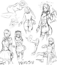 Maids sketchdump