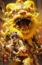 Chinese Dancing Lion