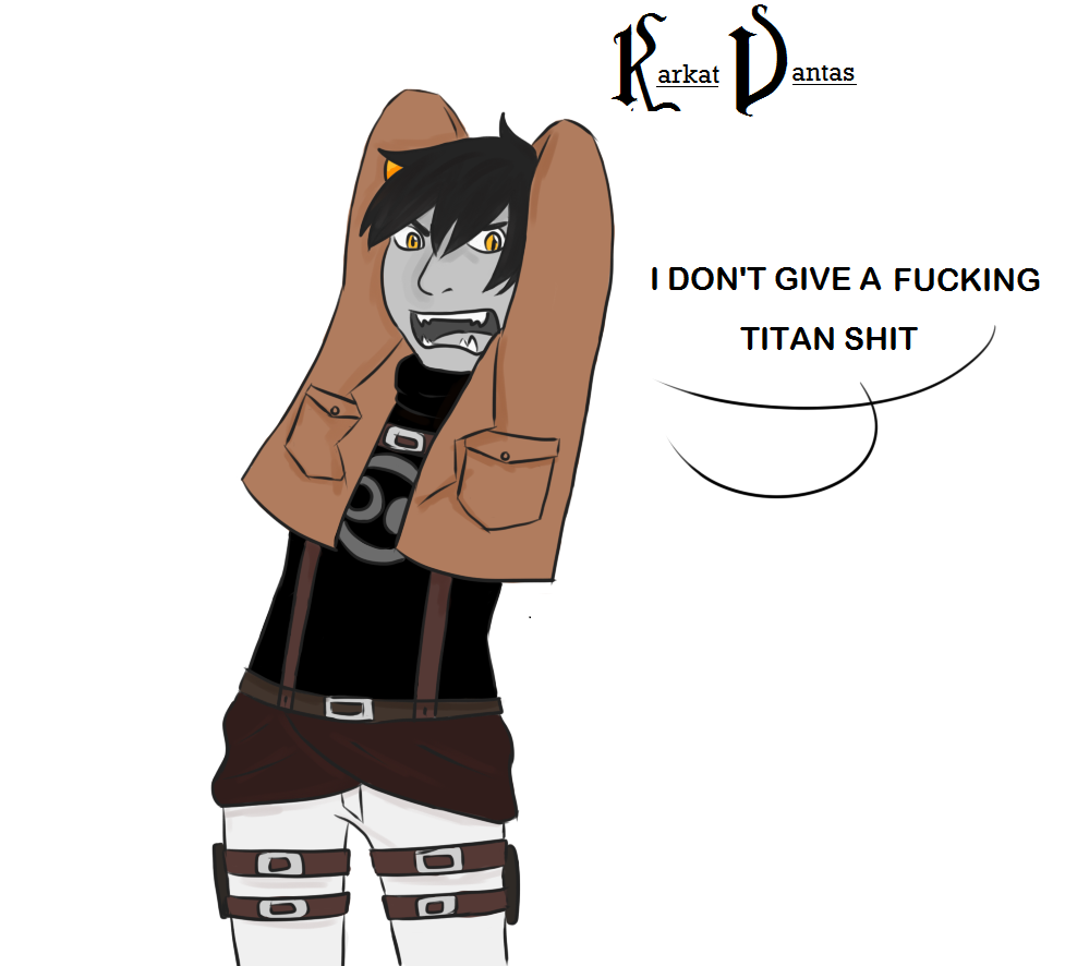 Attack on Homestuck Karkat