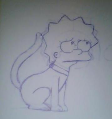 Lisa the Cat - Sketch