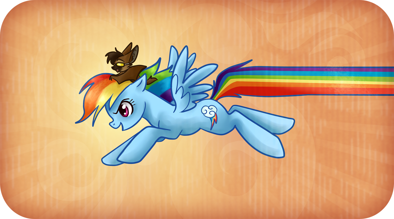 Rainbow Dash and Hedges