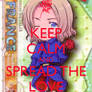 keep calm and spread the love