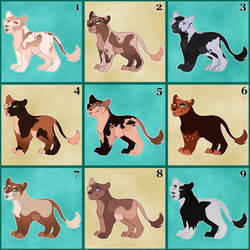 OPEN || Mutated Cub Adopts