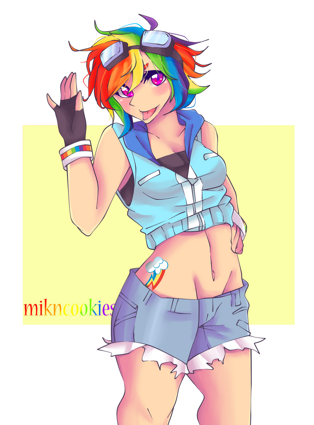 Rainbow Dash Human