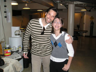 Me with Hugh Panaro