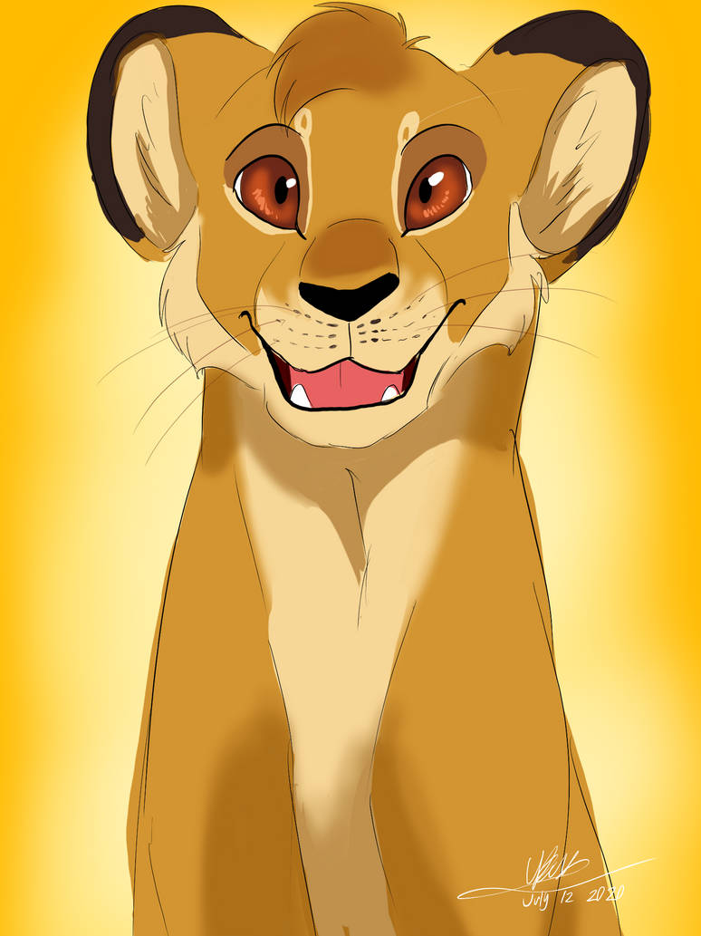 Young Simba (2019) by superbosa on DeviantArt