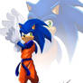 Sonic as Goku