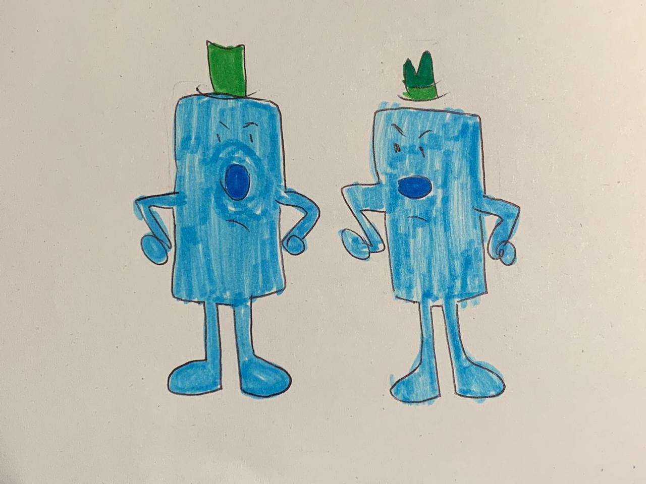 Mr. Grumpy: Original and 2008 by PurplePeridot on DeviantArt