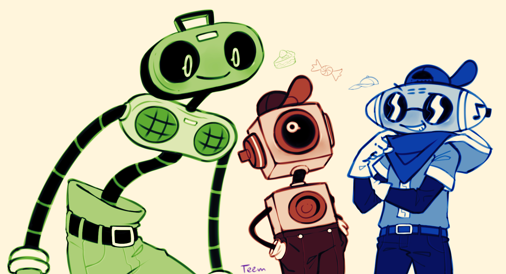 Sweet Cap'n Cakes doodle