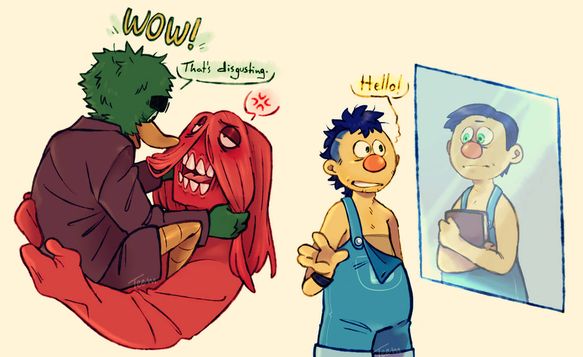 Don't Hug Me I'm Scared by TeemBle on DeviantArt